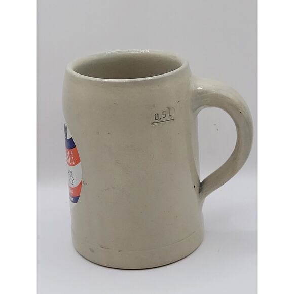 VTG 1976‎ Oktoberfest LaCrosse Wisconsin Stoneware BEER MUG - Picture 2 of 6